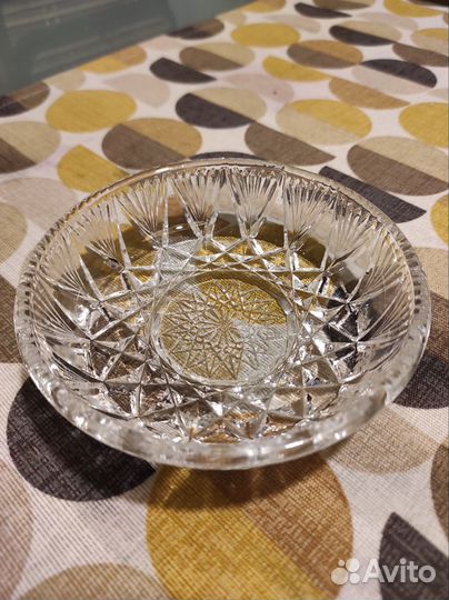 Креманка хрусталь СССР