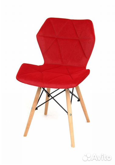 Стул S-879MT RED B-1016 velvet. Москва и мо