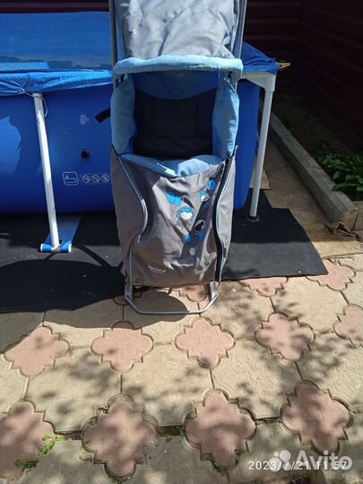 Детские санки коляска