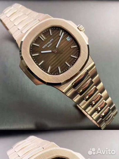 Часы Patek Philippe nautilus rose gold