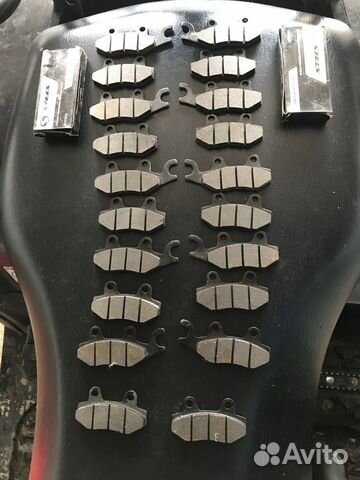 Колодки тормозные левые прав Stels ATV-500 Kazuma