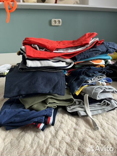 Вещи пакетом на мальчика 98 104