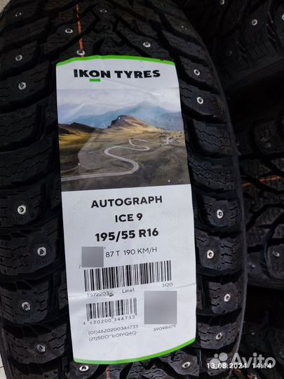 Ikon Tyres Autograph Ice 9 195/55 R16