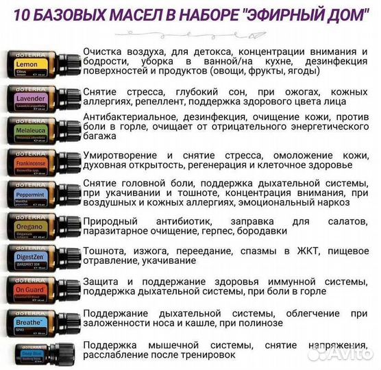 Эфирный дом doterra с Радостью и Грейпфрутом