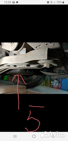 Петли буксировочные Dodge caravan, Chrysler 4и 5