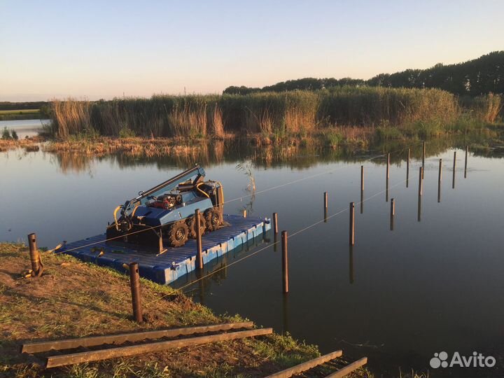 Сваи для фундамента с установкой