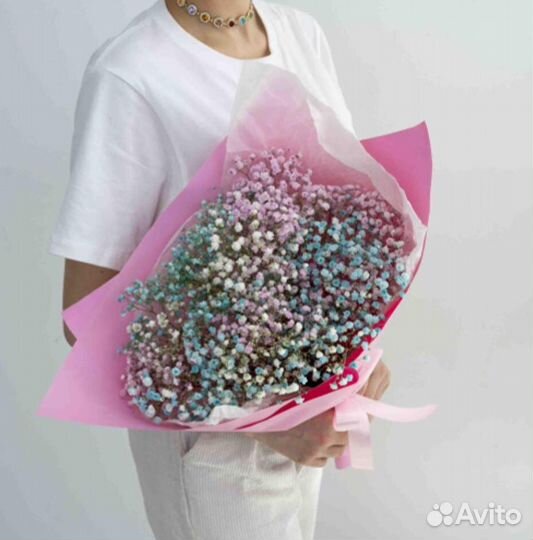 Букет из гипсофилы