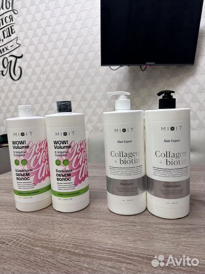 Шампуни, бальзамы литровые, дезики