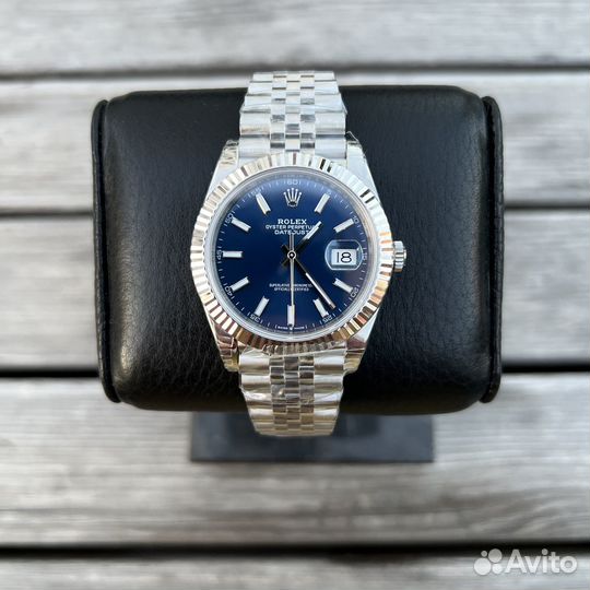 Часы Rolex Datejust 41mm Blue Dial