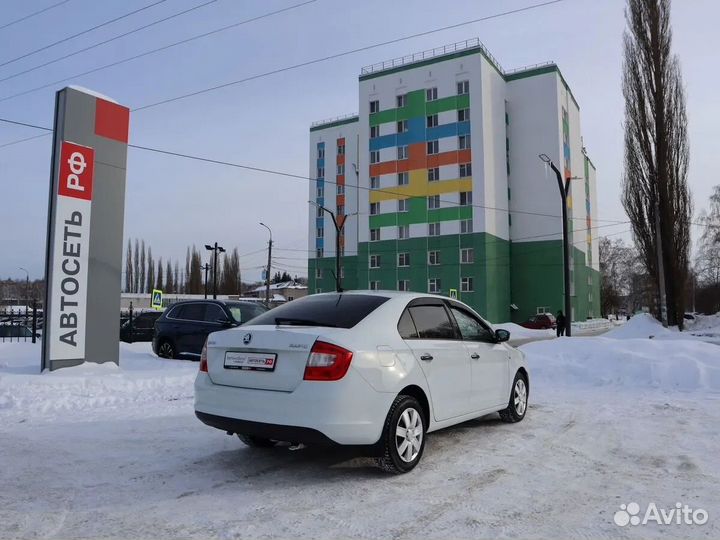 Skoda Rapid 1.6 МТ, 2017, 129 050 км