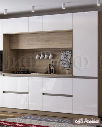 Кухня карина с местом для пм