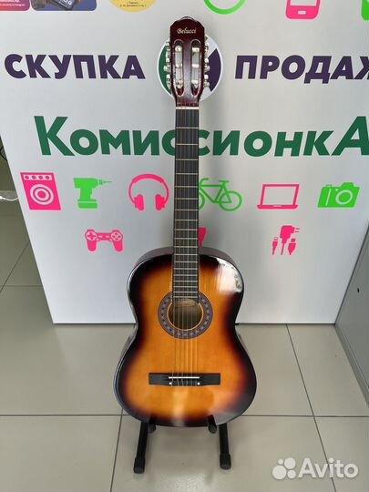 Классическая гитара belucci новая