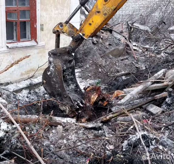 Снос Демонтаж Домов Зданий Сарая Дома Вывоз Мусора