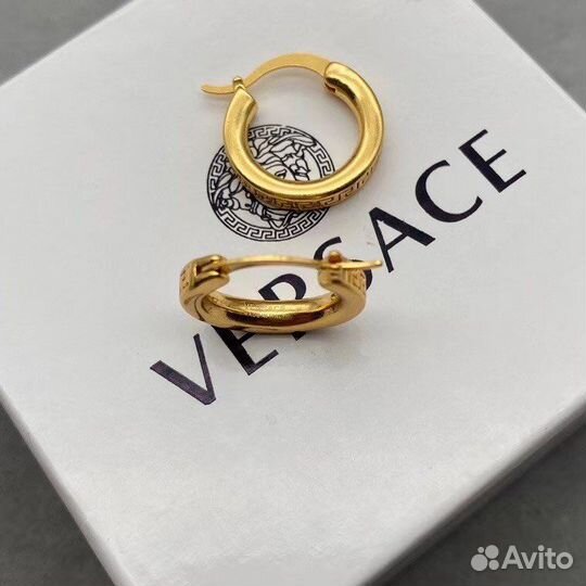 Серьги Versace