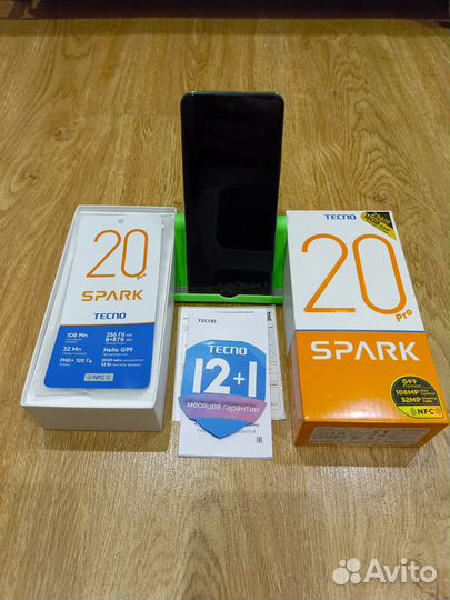 TECNO Spark 20 Pro, 8/256 ГБ