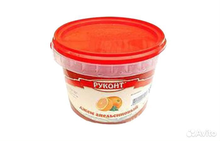 Руконт Джем в ведерках Апельсин 900г пластик короб