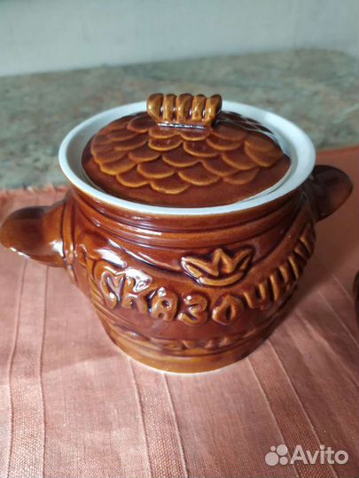 Горшки керамические для запекания