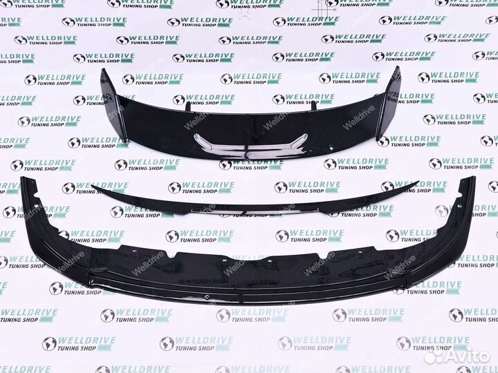 Губа передняя BMW 1 F40 M-Tech спойлеры