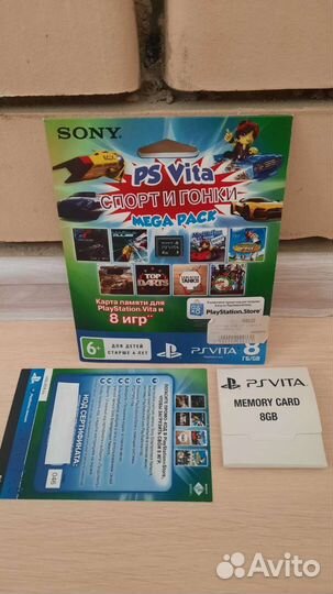 PS Vita картриджи Оригинал PSP диски Карта памяти