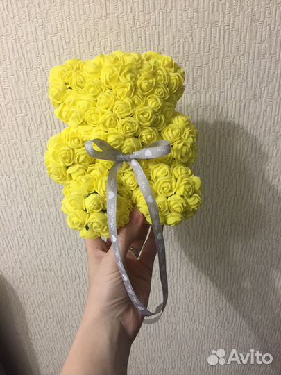 Мишка Из роз