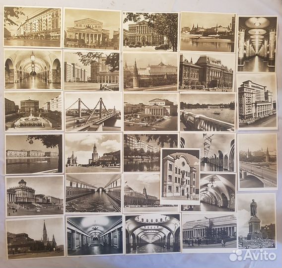 Набор открыток Москва и достопримечательности