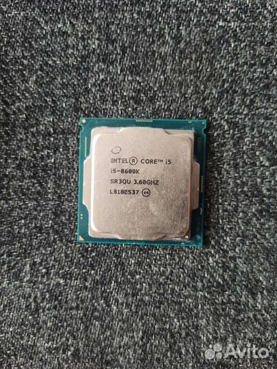 Процессор intel core i5 8600k