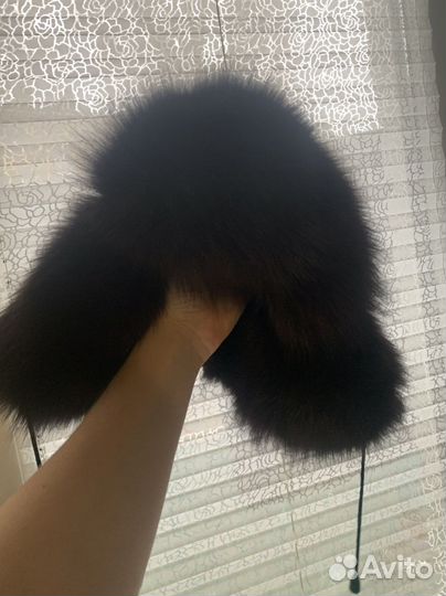 Шапка ушанка женская