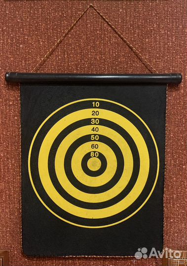 Дартс магнитный двусторонний