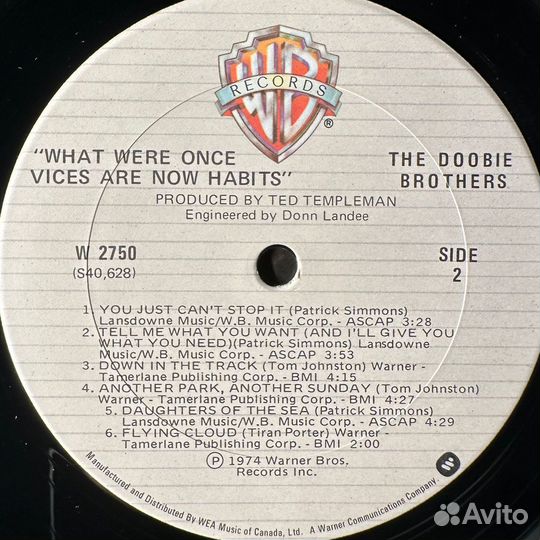 The Doobie Brothers – What Were Once Vices