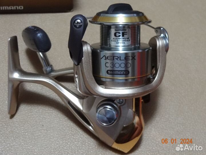 Катушка shimano aerlex C-3000 Новая (2003 год)