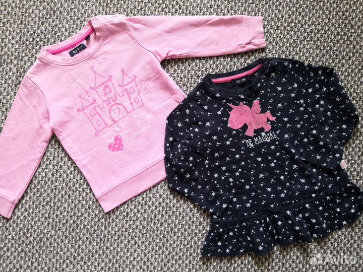 Вещи пакетом для девочки 86 92