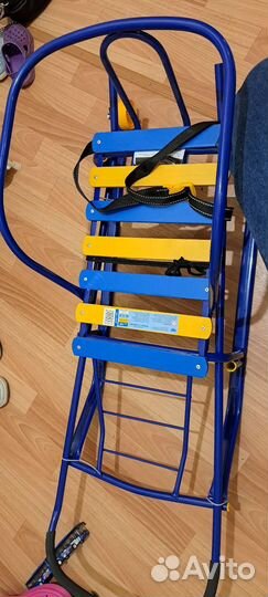 Детские санки Ника Тимка 5 комфорт с колесиками