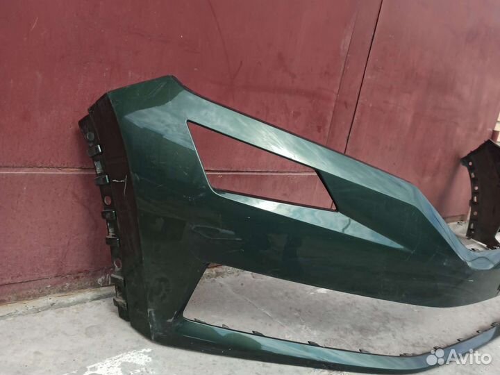 Бампер передний Skoda Kodiaq, оригинал, б/у