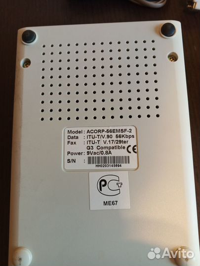 Факс-модем Acorp-56emsf-2