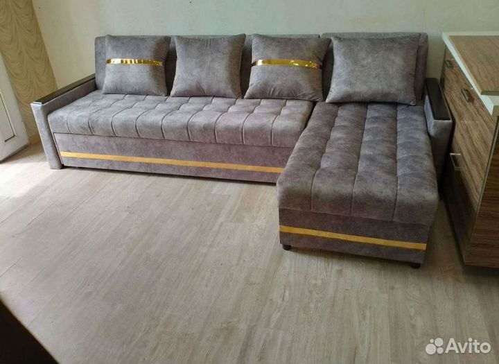 Угловой диван раскладной на заказ