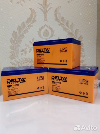 Аккумуляторы Delta AGM DTM1212
