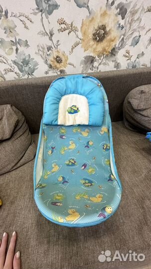 Горка лежак для купания