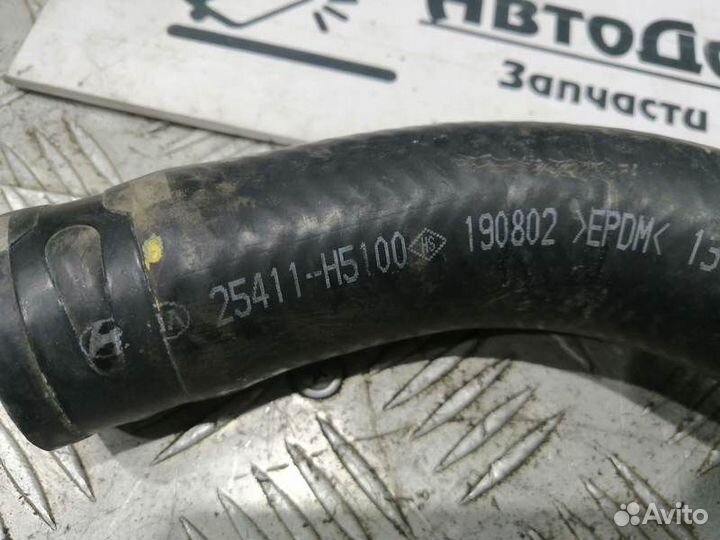 Патрубок радиатора охлаждения для Kia Rio 4