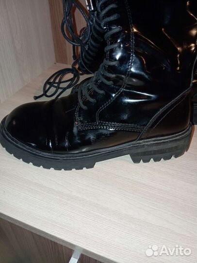 Сапоги натуральная кожа 39