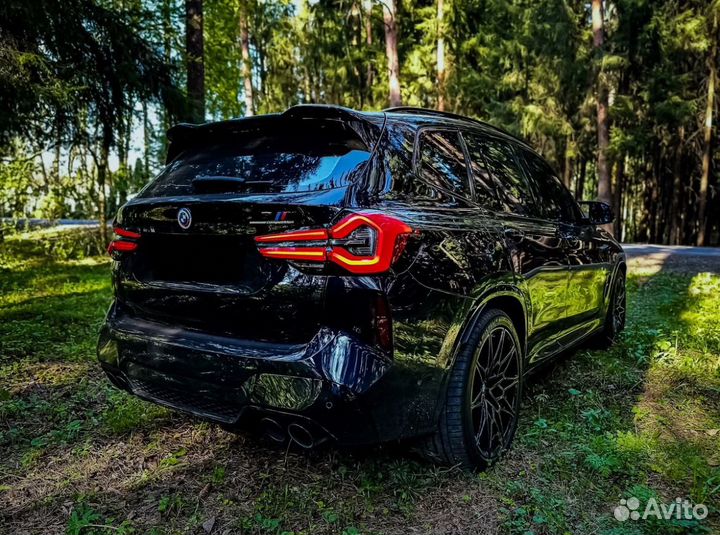 Спойлер верхний на крышку багажника bmw x3 g01 f97