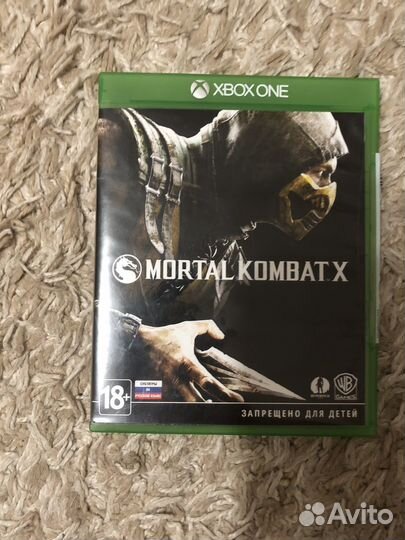 Диск для Xbox one/one s Mortal Kombat X