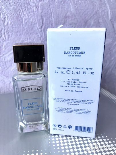 Fleur Narcotique Флер Наркотик Экс Нихило