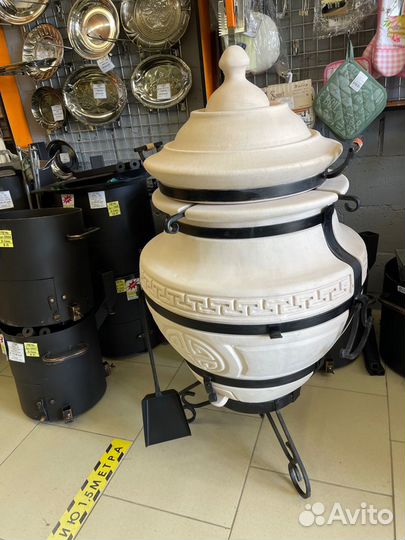 Тандыр Хан 36/115 см большой с широким горлом