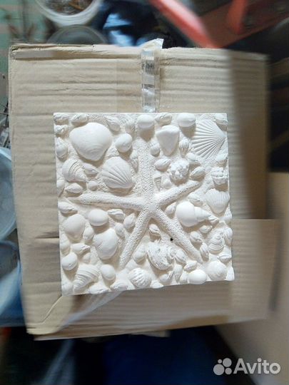 Плитка отделочная гипсовая