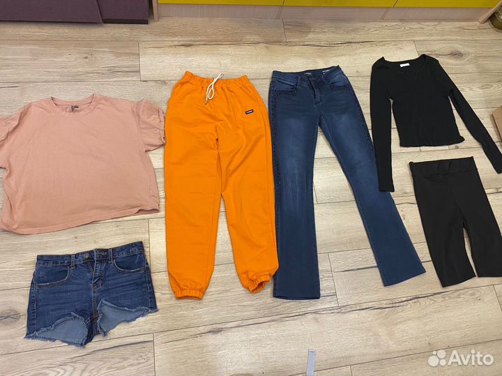 Женские вещи пакетом xs-s