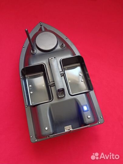 Пpикоpмoчный кораблик с GPS 16 точек