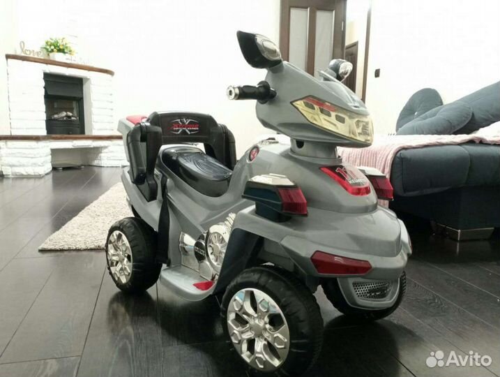 Детский электро квадроцикл на аккумуляторе
