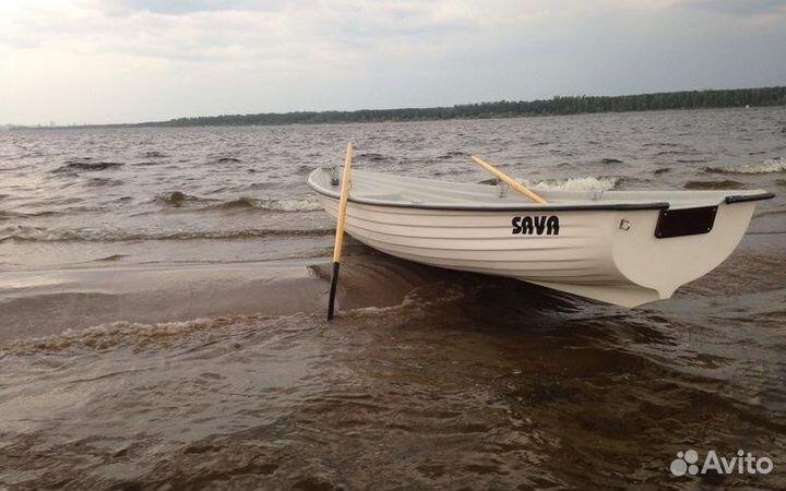 Лодка Sava 500 + электромотор Hangkai 8.0
