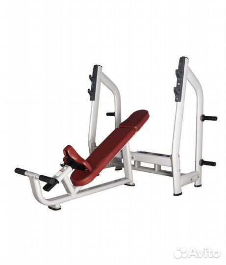 Скамья для жима с наклоном Bronze Gym H-025