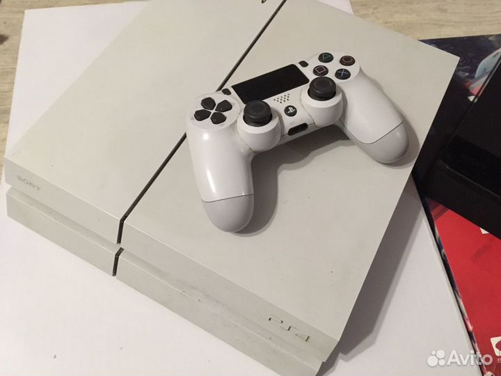 Sony PS4 cun-1108а 500gb jet black и white